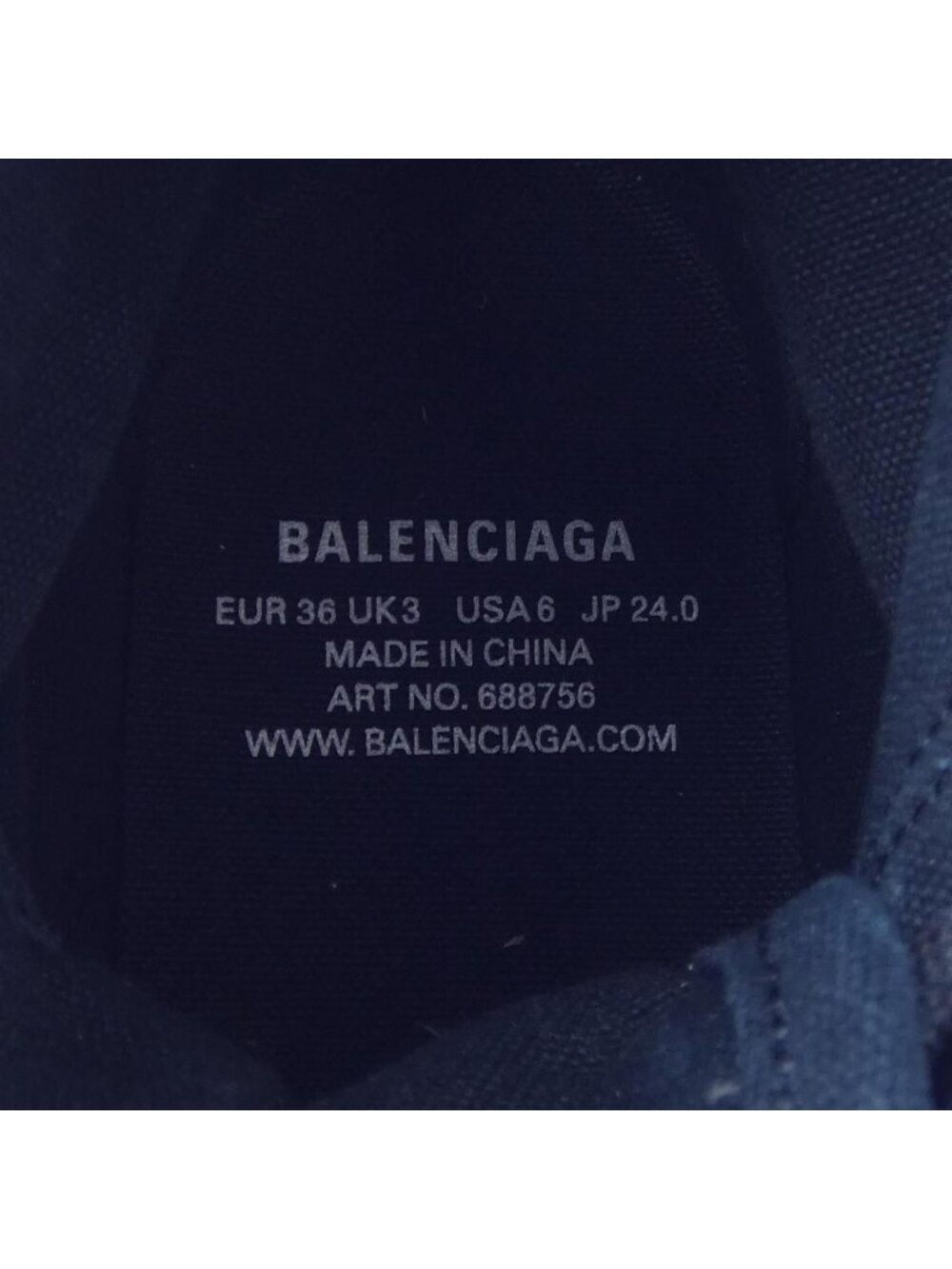 Balenciaga Sneakers Black - Picture 6 of 6